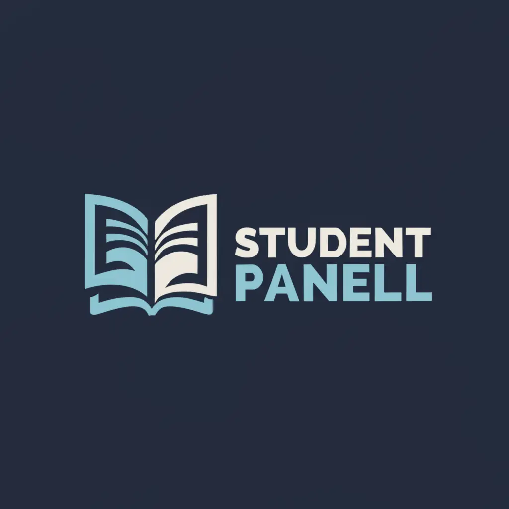 a logo design,with the text "Student Panel", main symbol:Education,Moderate,clear background