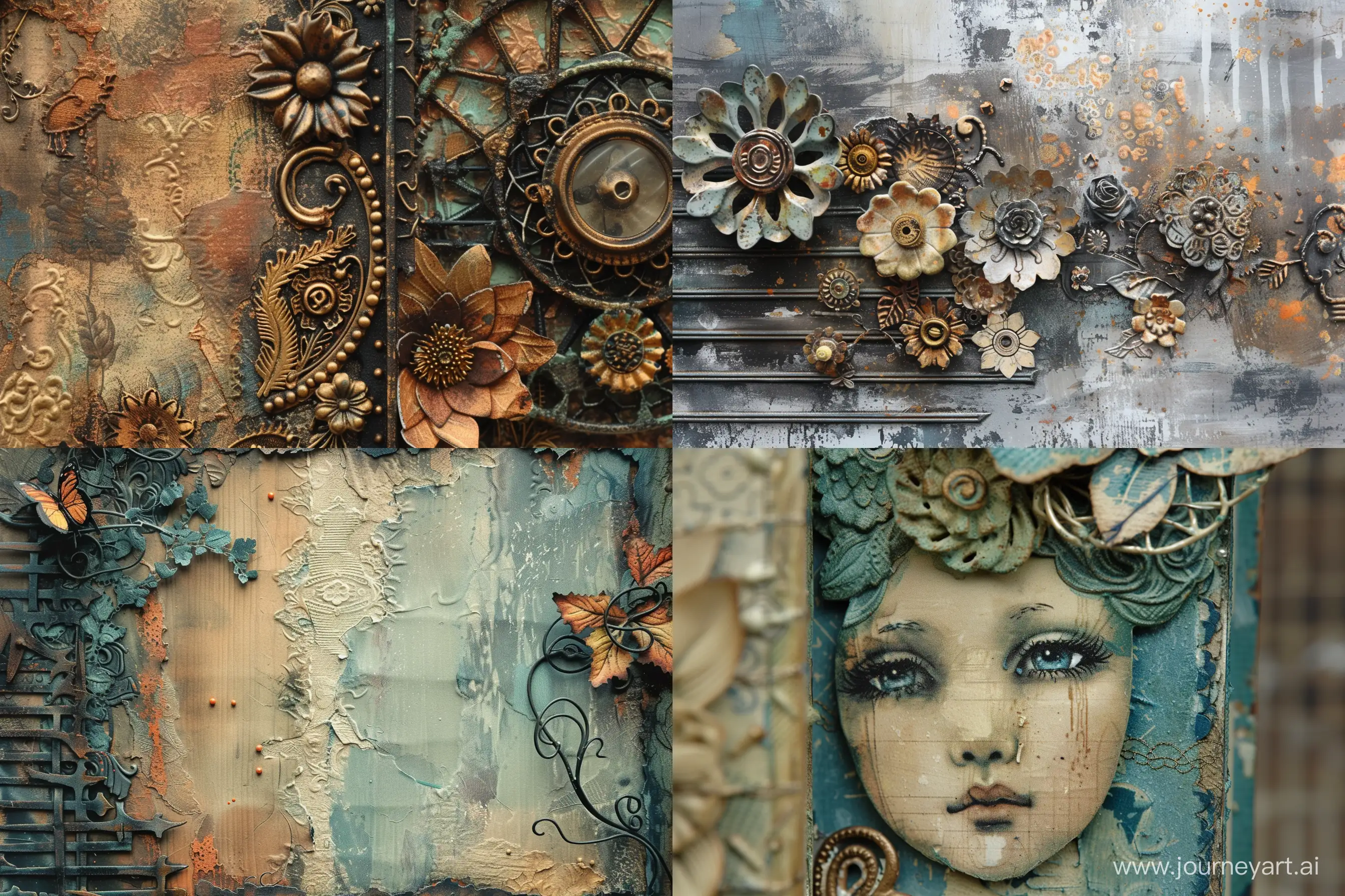 Colorful-Abstract-Art-Design-by-Tim-Holtz