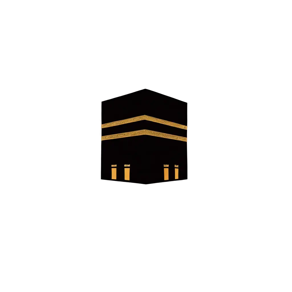 Exquisite-PNG-Illustration-Kaaba-Symbol-Drawing