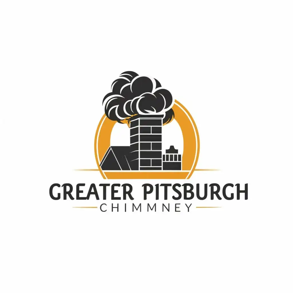 LOGO-Design-For-Greater-Pittsburgh-Chimney-Bold-Typography-with-Iconic-Chimney-Silhouette