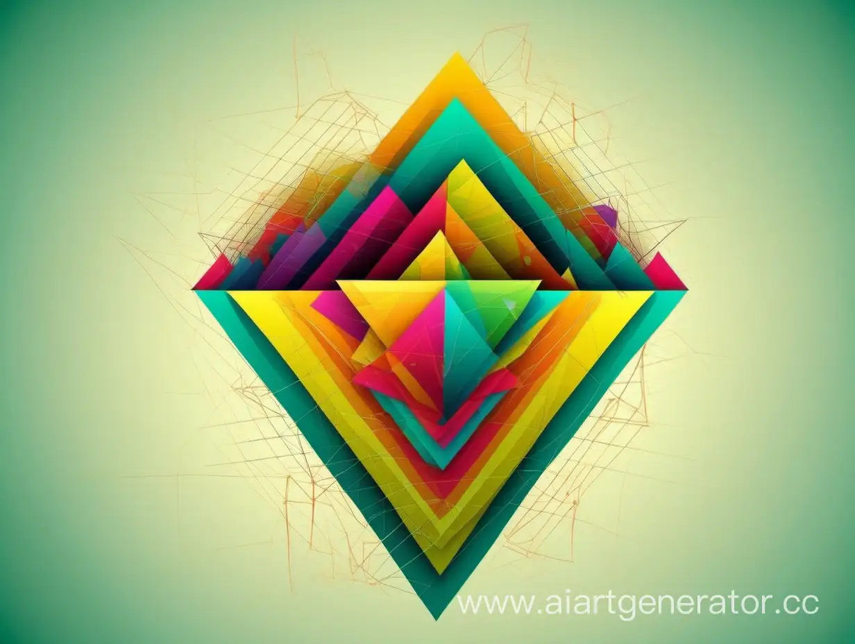 Vibrant-CYMK-Triangle-Pattern-for-Dynamic-Designs