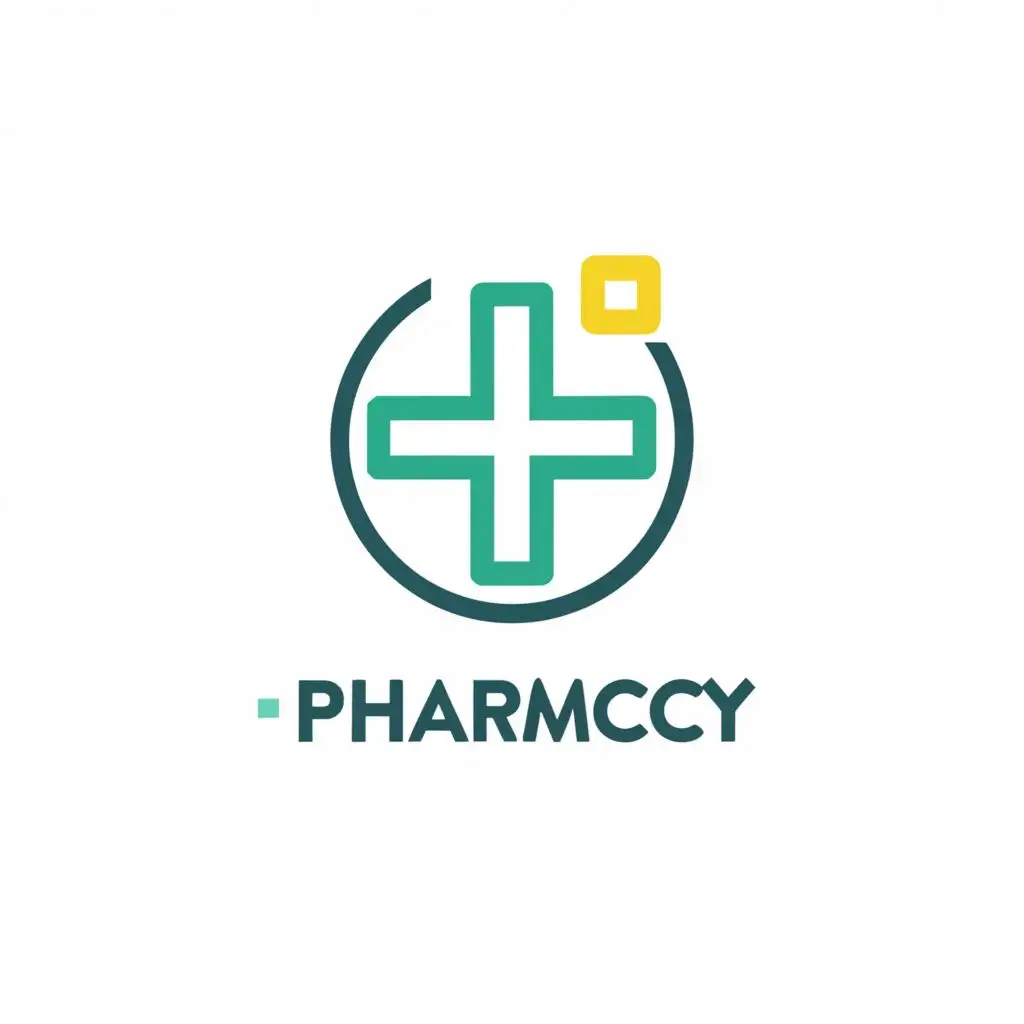 a logo design,with the text "Pharmacy", main symbol:+,Moderate,be used in Medical Dental industry,clear background