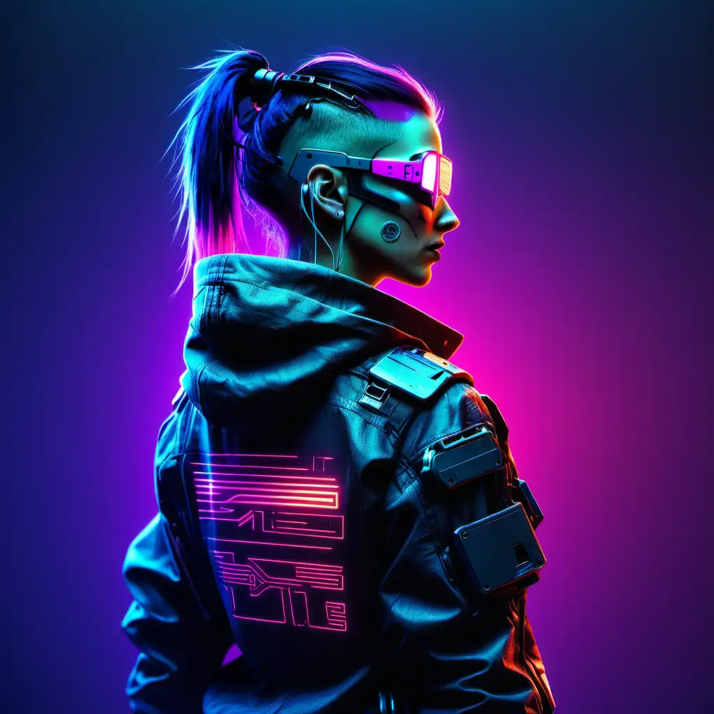 cyberpunk, gradient