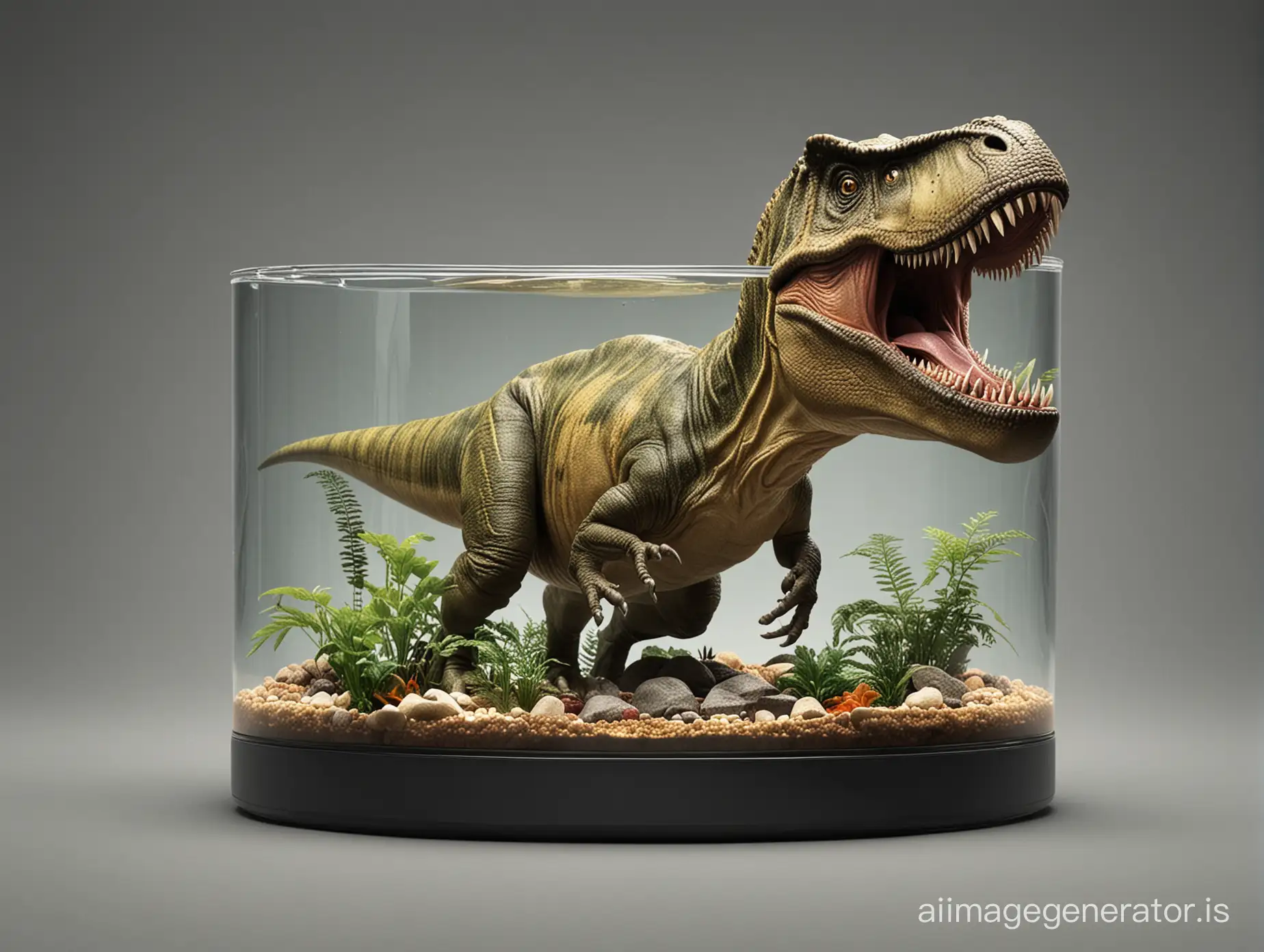 TRex-Devours-Tank-in-Epic-Dinosaur-Rampage