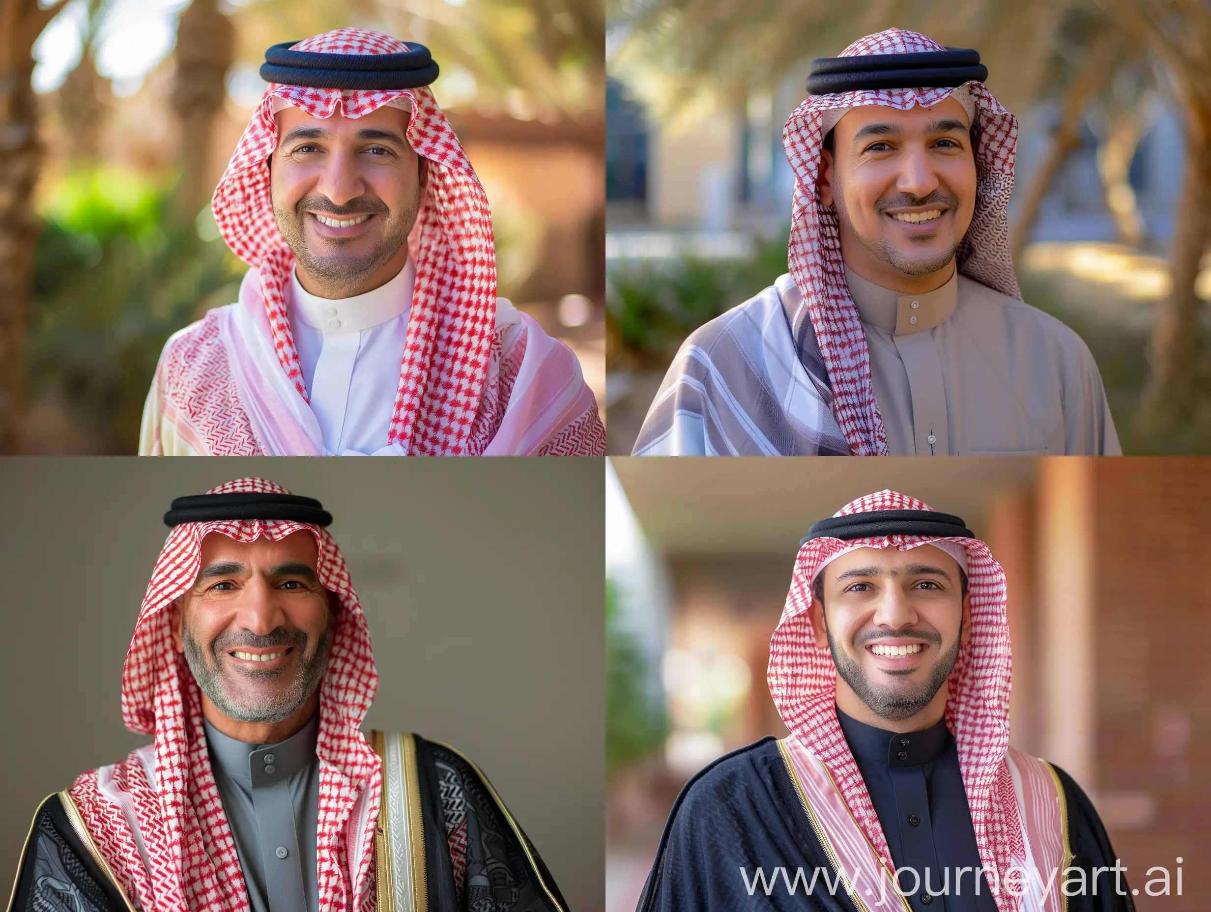 Smiling-Arabic-Man-in-Traditional-Dress-Portrait