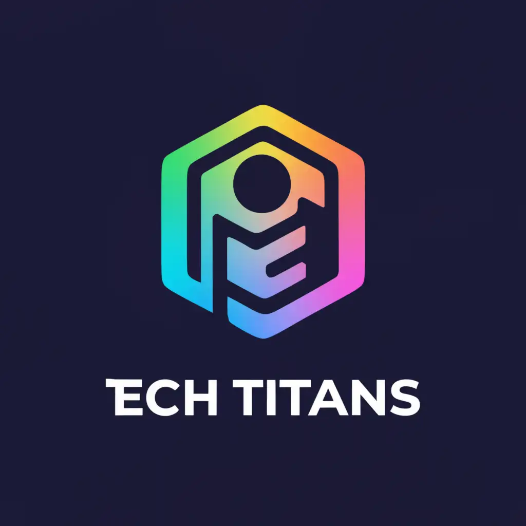 a logo design,with the text "Tech Titans", main symbol:Gaming Industry
,complex,be used in Technology industry,clear background