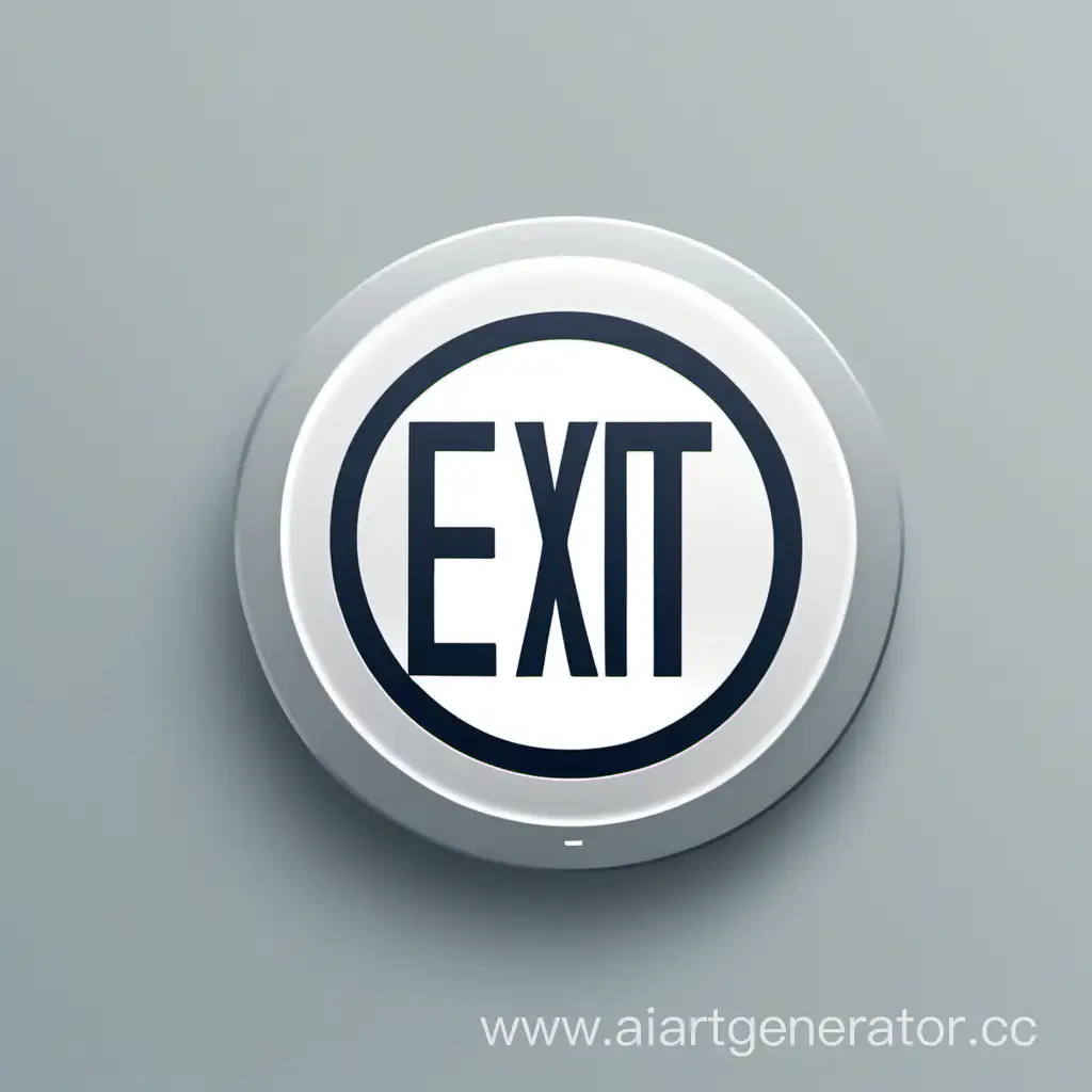 ui button exit low quality