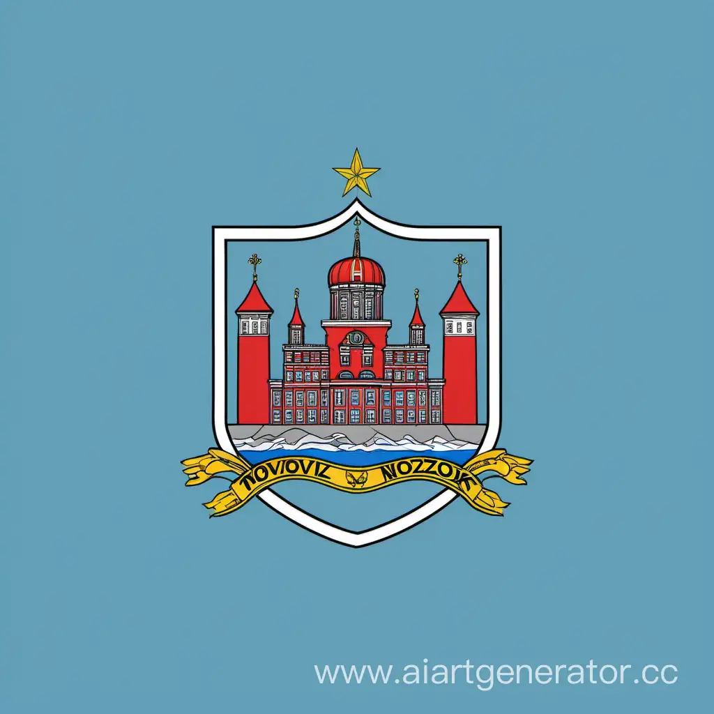 Флаг города Новозаводск