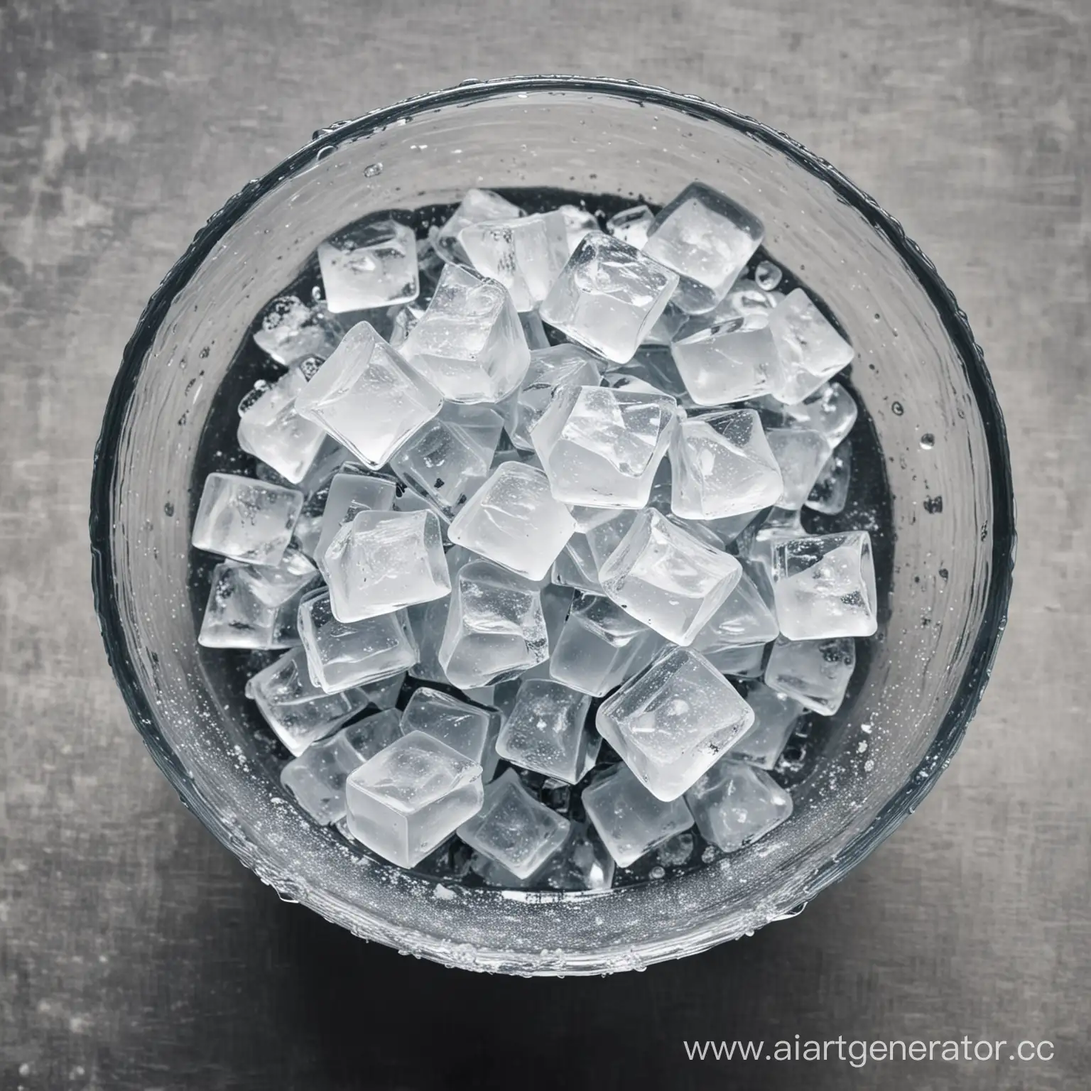 Refreshing-Crushed-Ice-Drink-in-Glass-Bowl