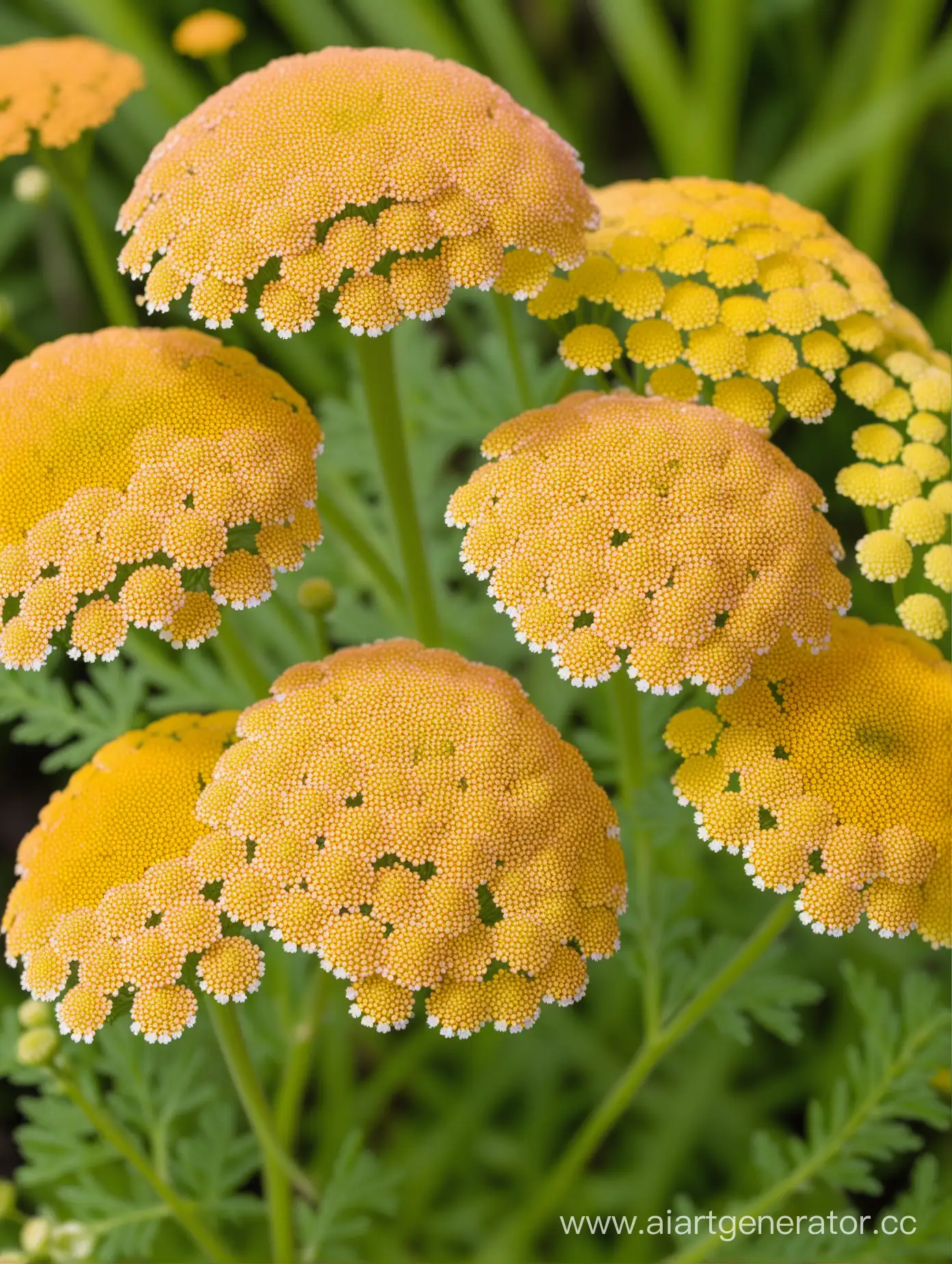 Vibrant-Achillea-Flowers-in-a-Summer-Meadow