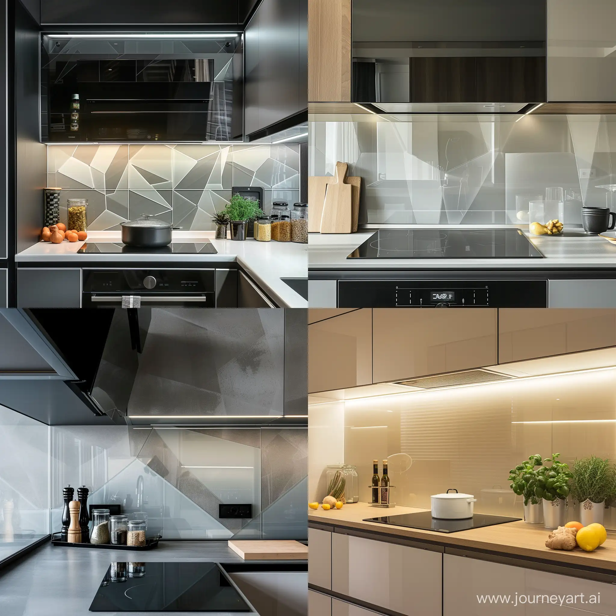 Modern-Glass-Backsplash-with-Geometric-Design-in-Kitchen