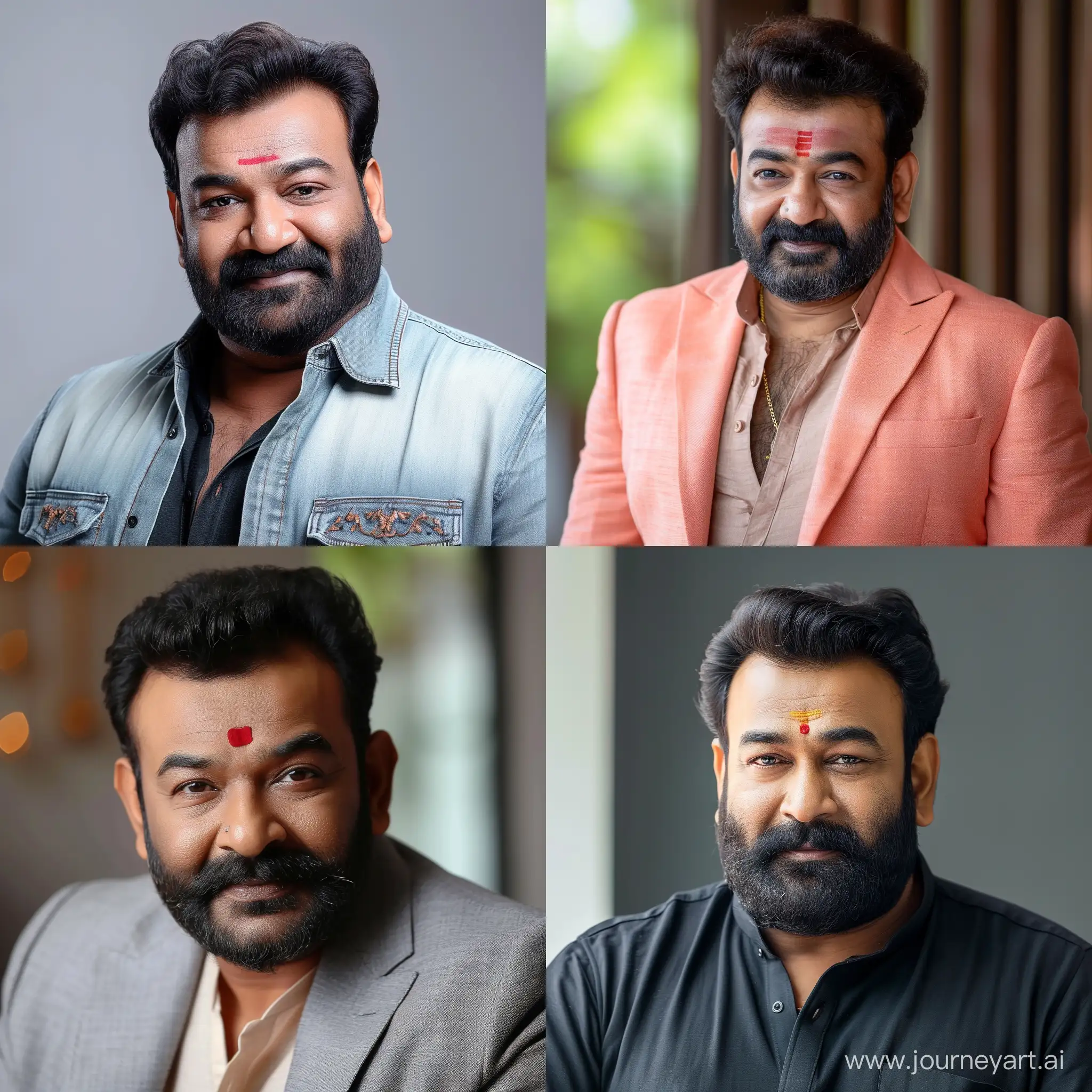 Mohanlal-Vibrant-Portrait-of-the-Indian-Actor