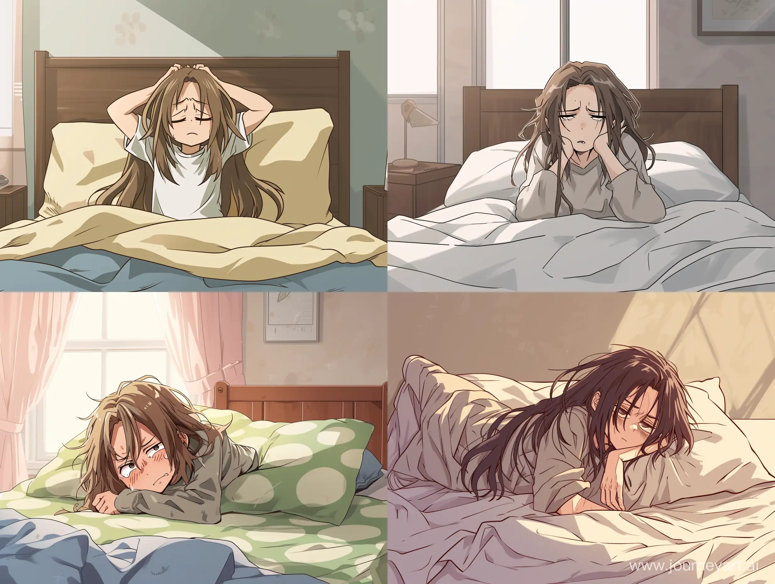 Brooding-LongHaired-Boy-Awakens-in-Anime-Bedroom-Scene