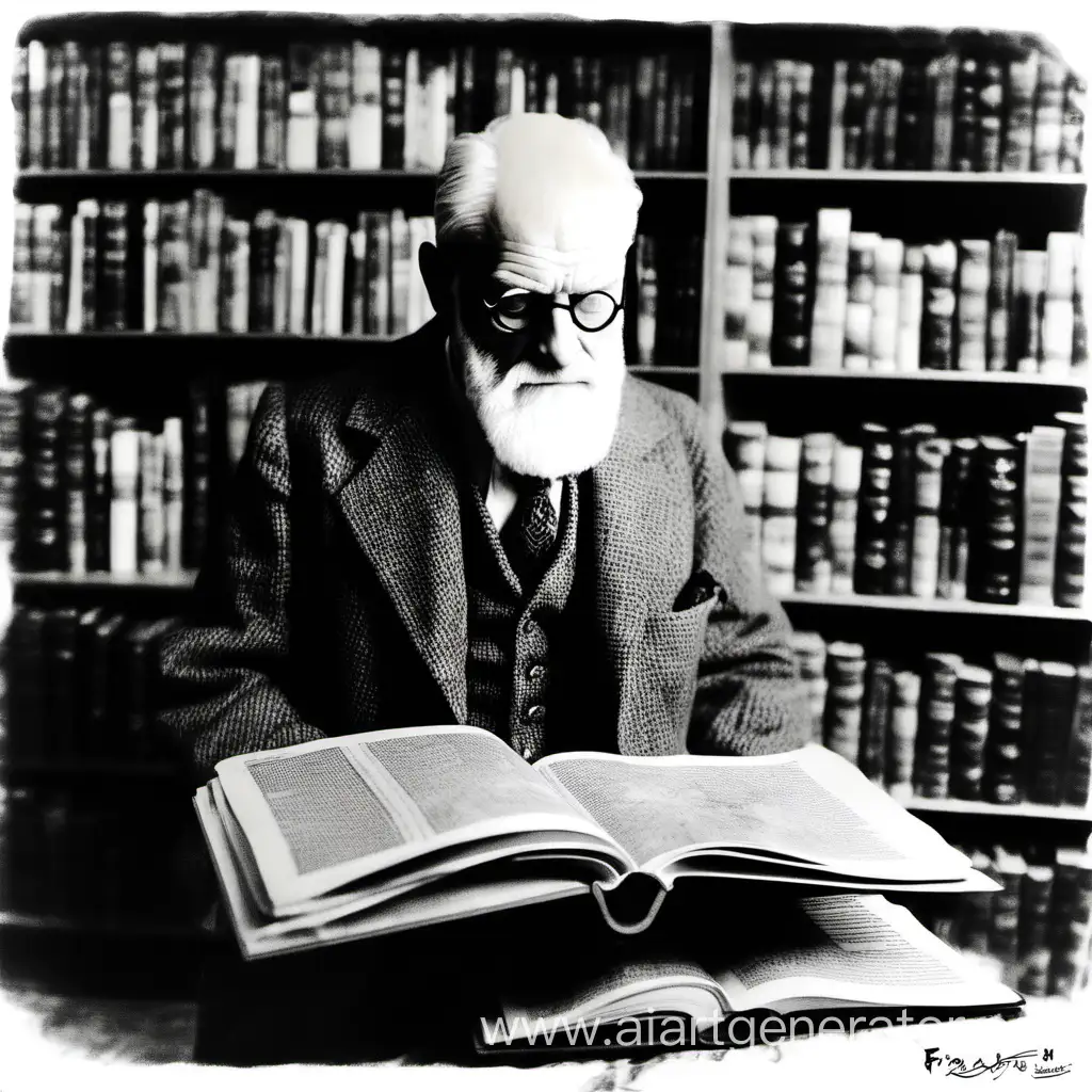 Freud-Reading-Harry-Potter-Book