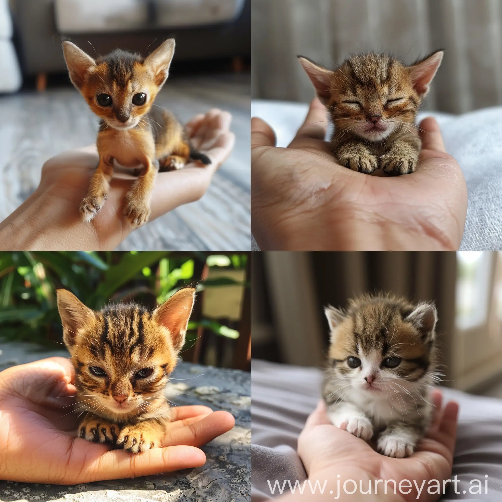 Tiny-HandHeld-Kitten-Portrait