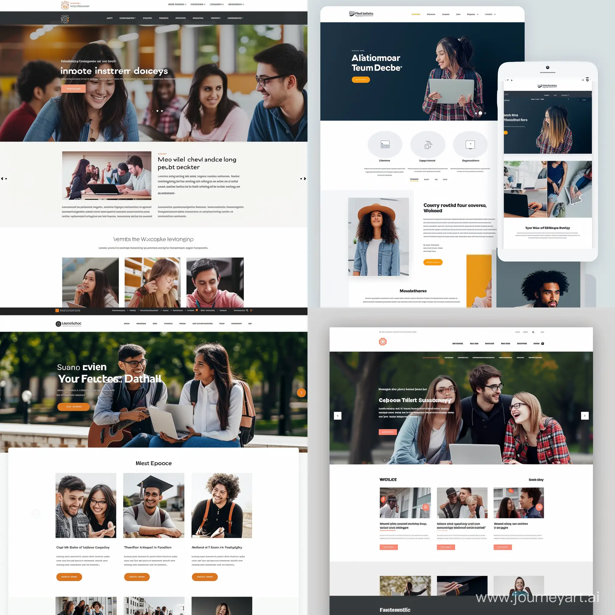 Modern-Student-Platform-Website-Design