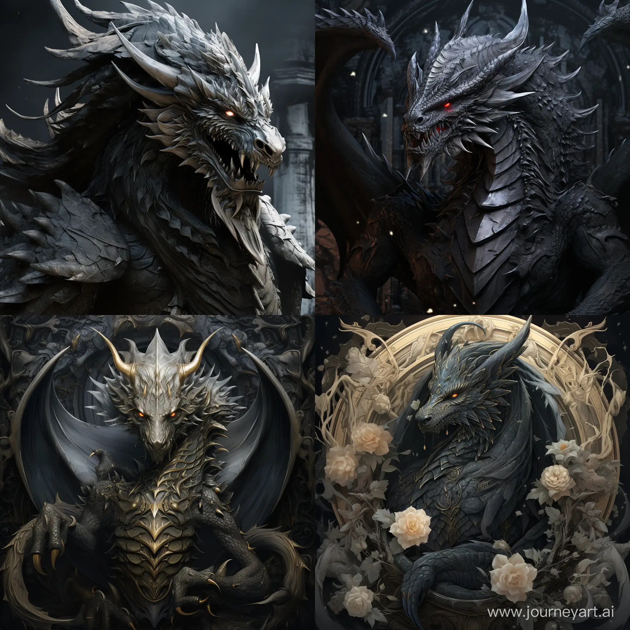 Majestic-Gothic-Dragon-Artwork
