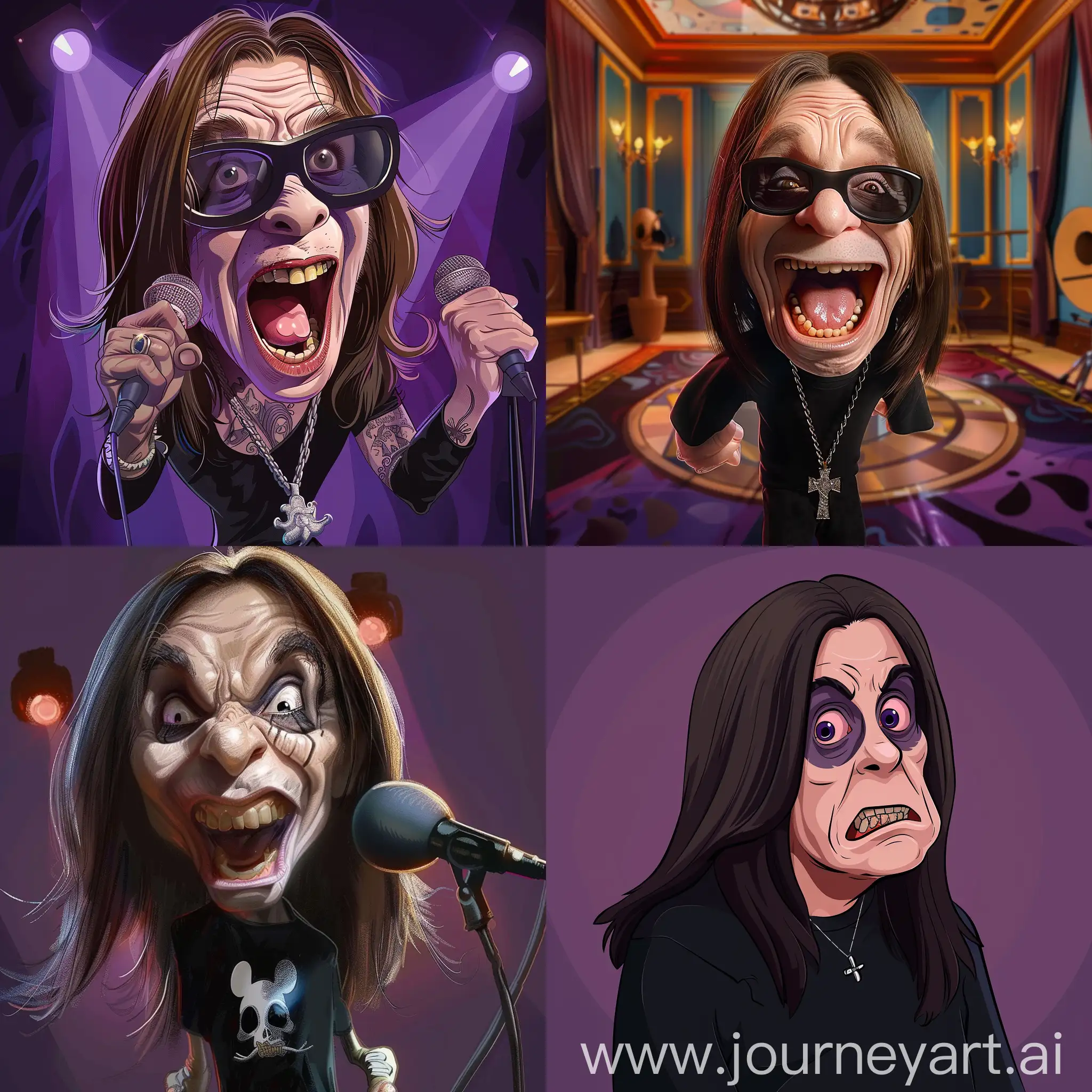 Ozzy-Osbourne-Disney-Cartoon-Character-Portrait