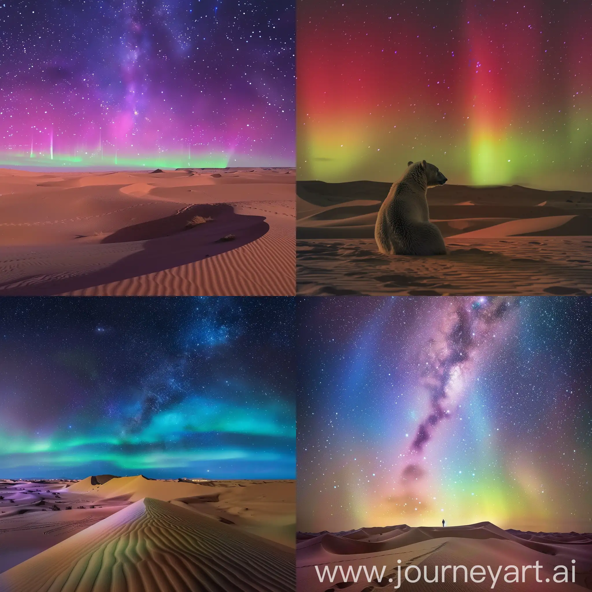 Vibrant-Polar-Night-Glow-in-the-Sahara-Desert
