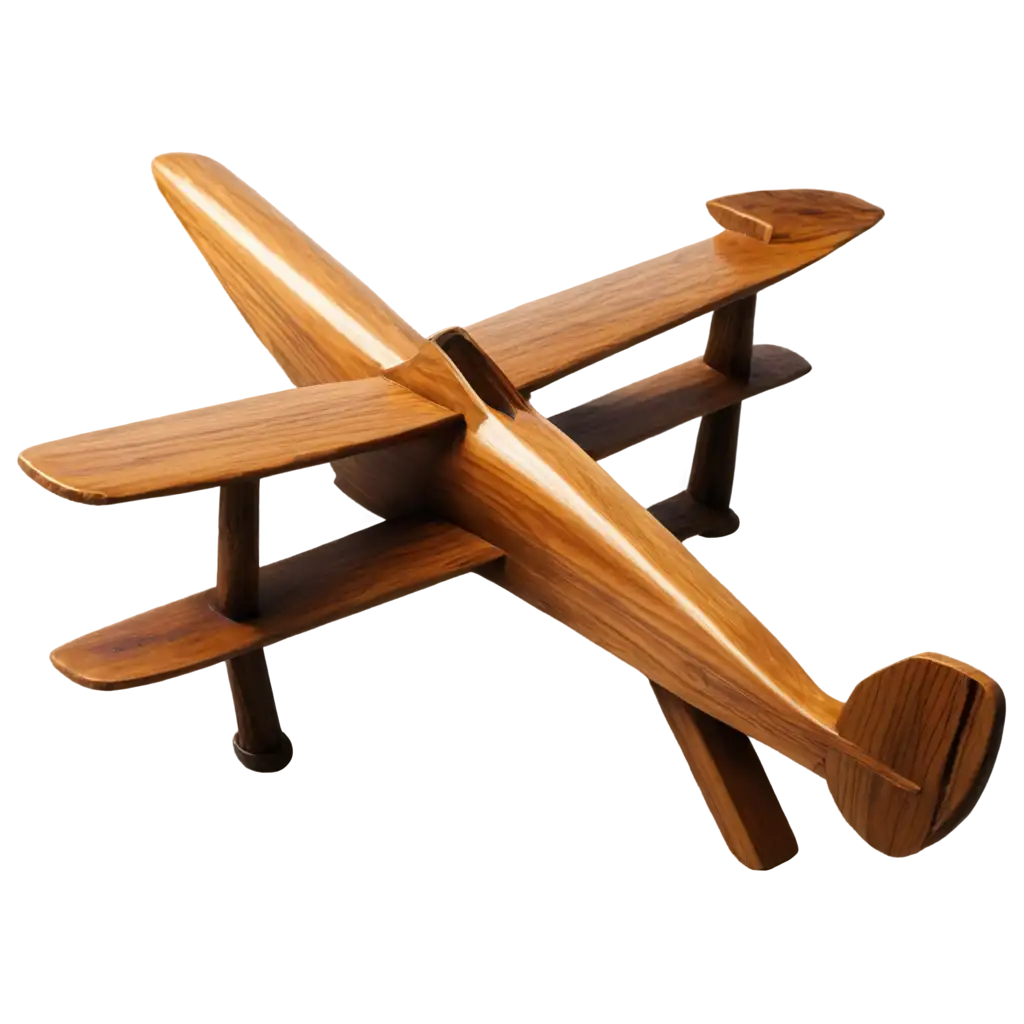 Exquisite-Wooden-Plane-PNG-Image-Crafted-for-Impeccable-Detail-and-Clarity