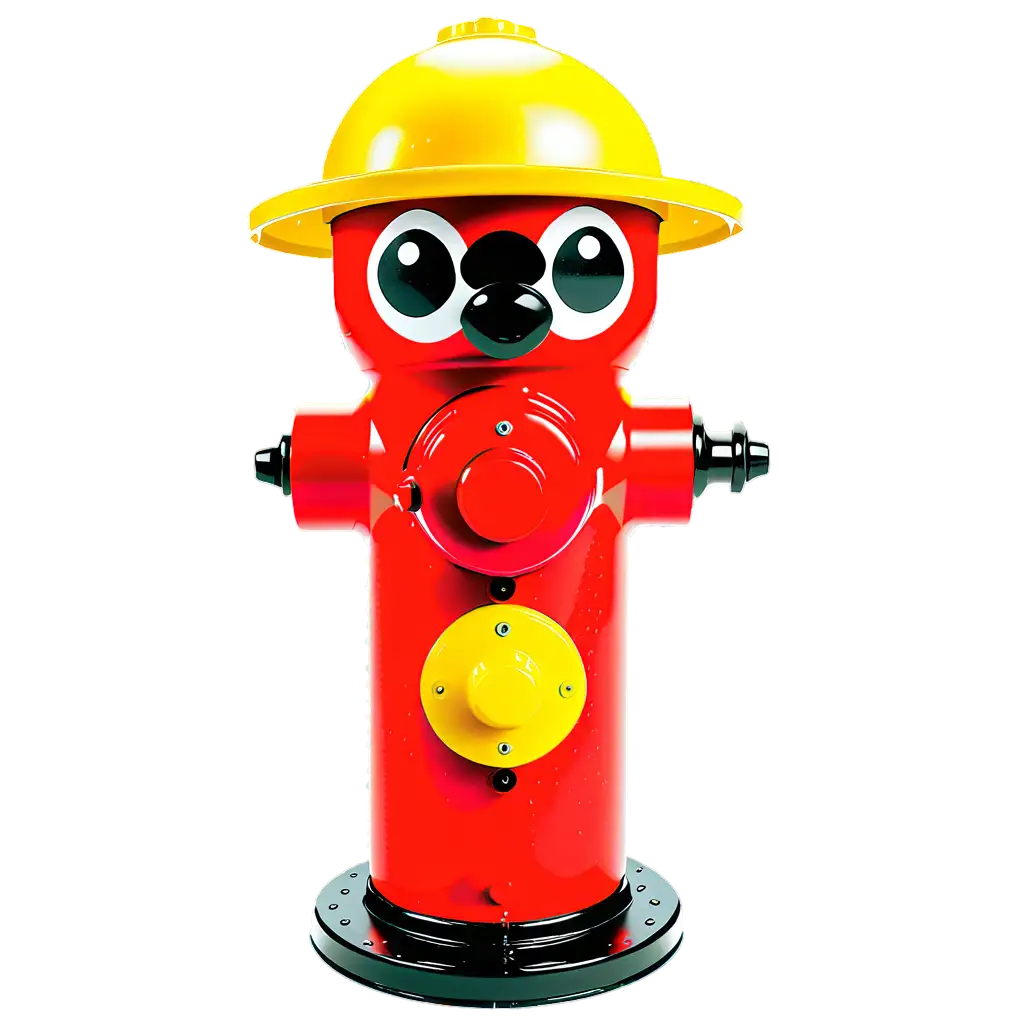 Cute fire hydrant for kids





