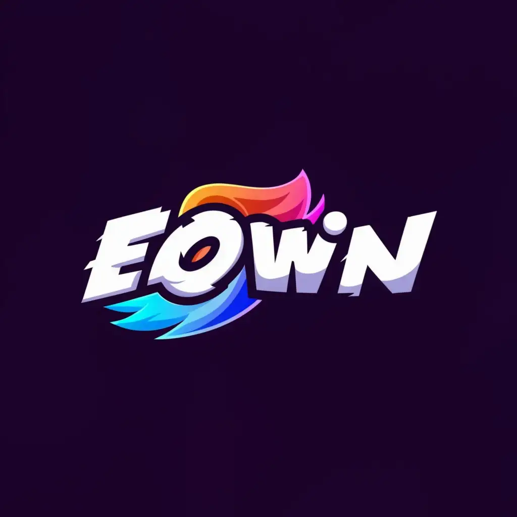 a logo design,with the text "Edwin", main symbol:Gojo anime,Moderate,clear background