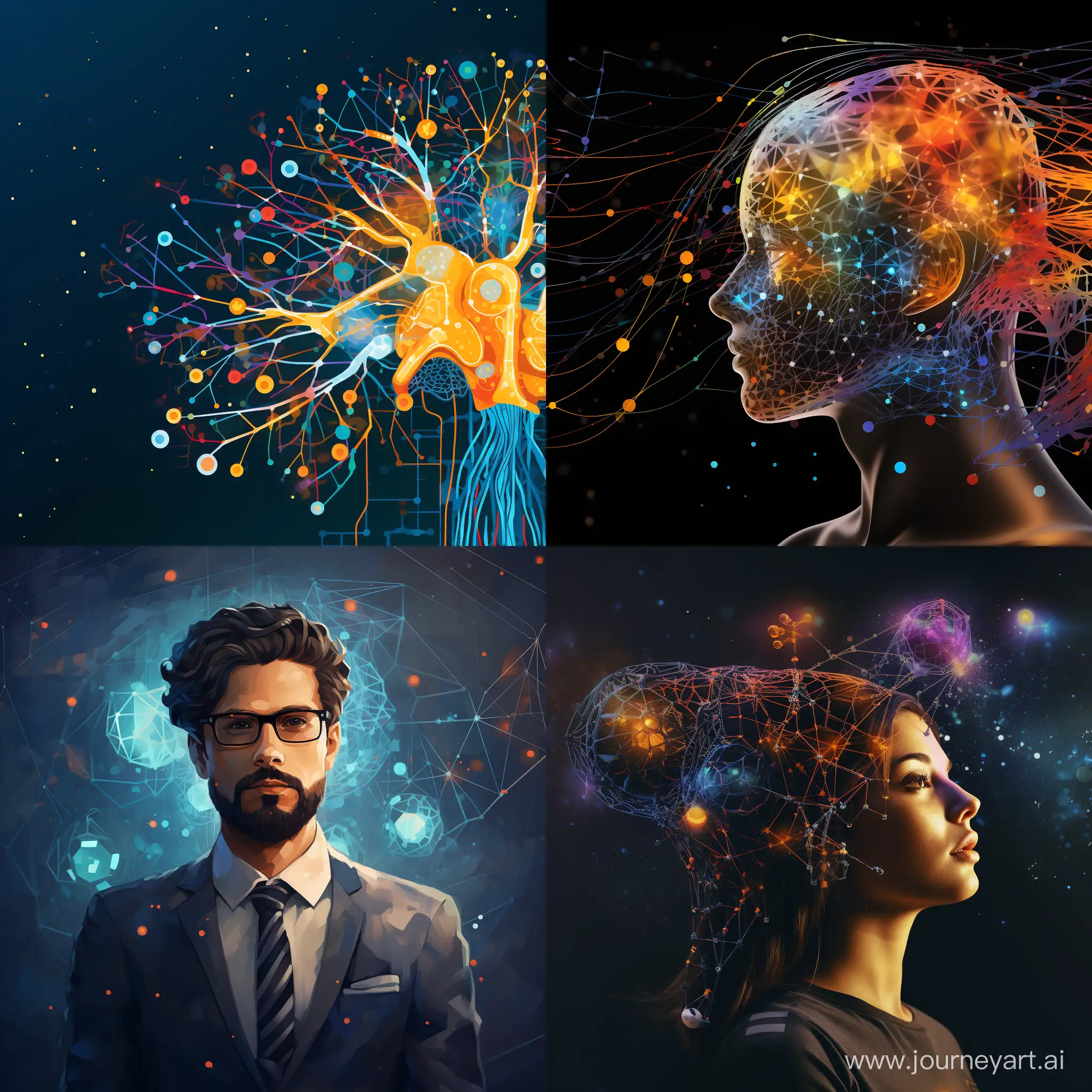 header for LinkedIn profile for someone who interested in cognitive science and computational neuroscience 