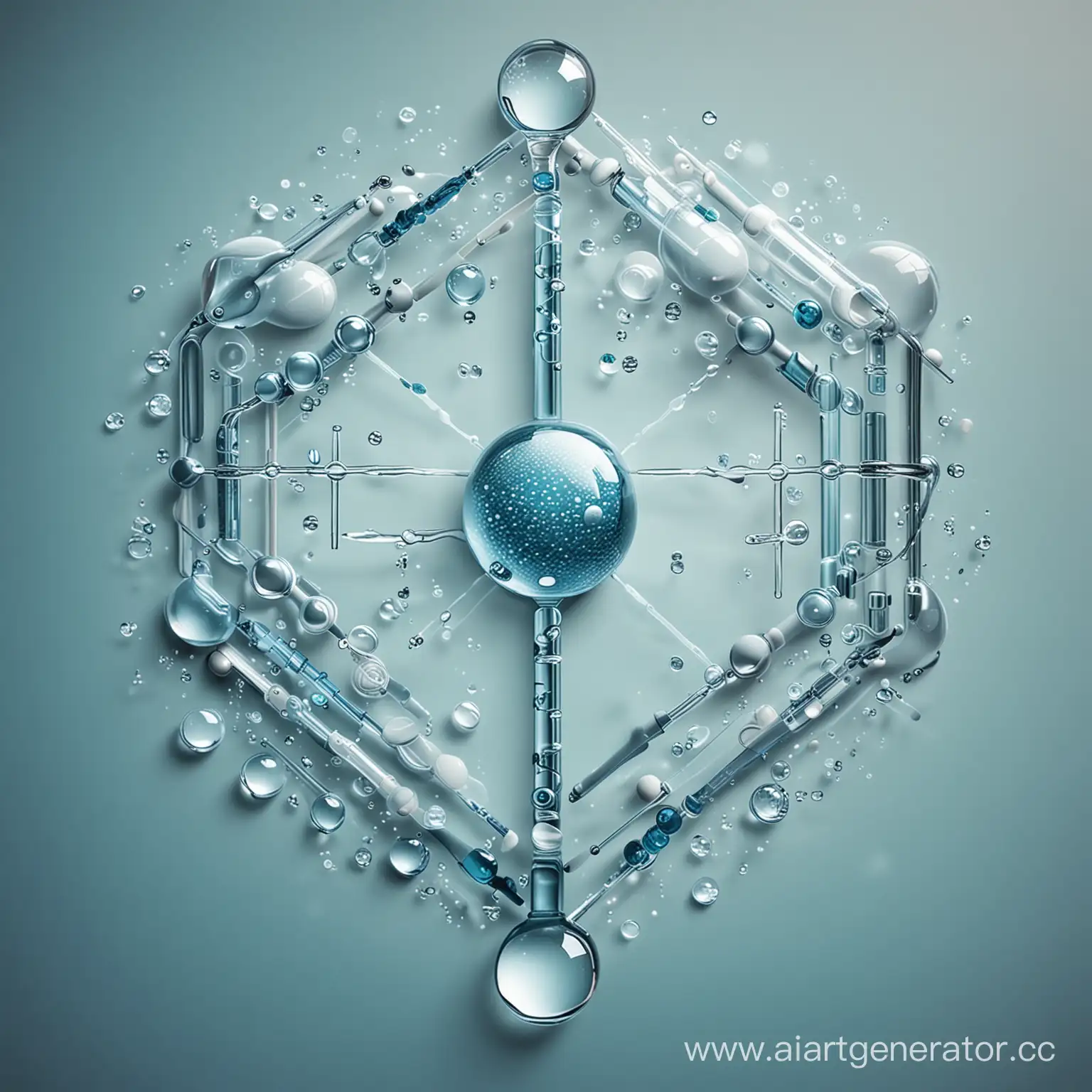 Futuristic-Medical-Devices-Integrating-Water-Molecule-Structure