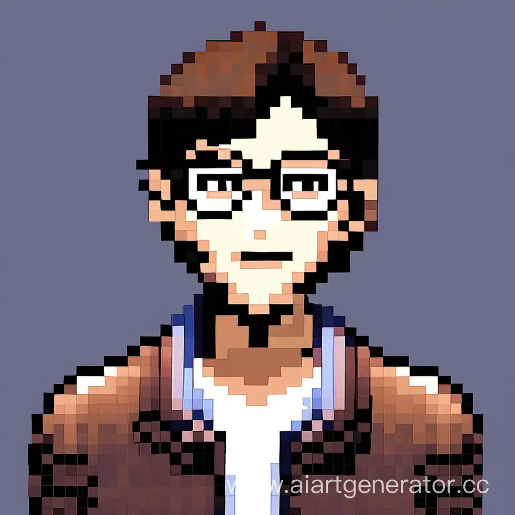 Pixel-Art-Portrait-of-a-Person-with-Glasses-and-Dark-Hair