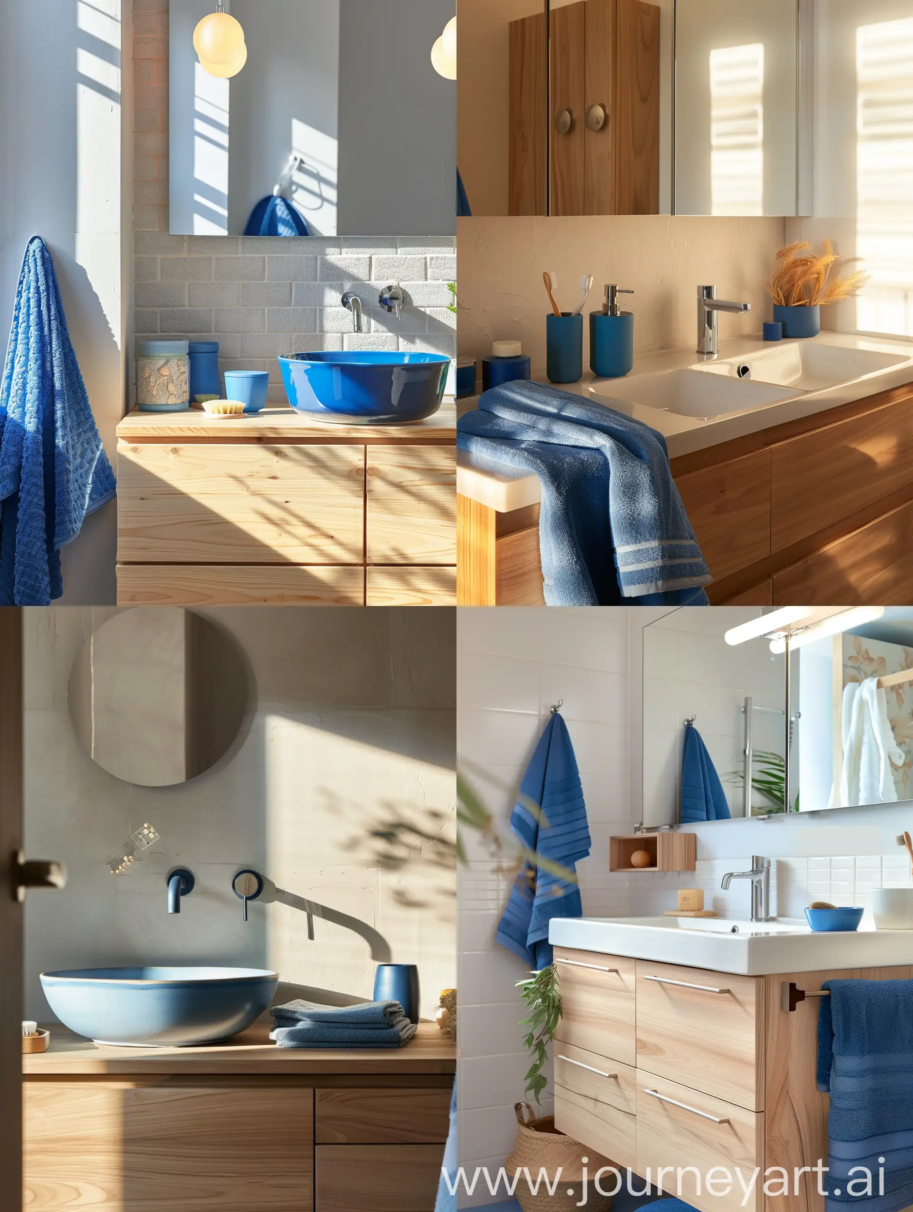 BlueToned-Accessories-and-Light-Wood-Furniture-in-a-Serene-MorningLit-Bathroom