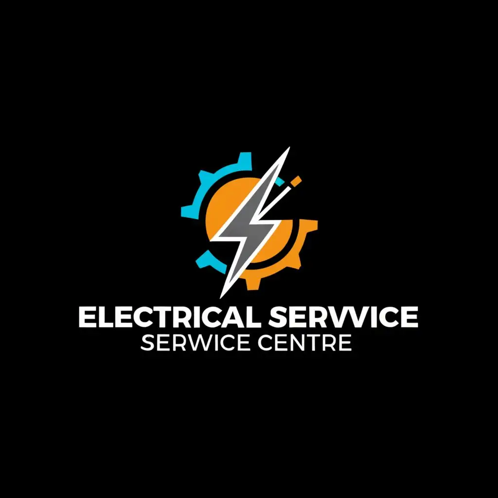 a logo design,with the text 'Electrical Service Centre', main symbol:Electrical, Application, Digital,Moderate, be used in Technology industry, clear background