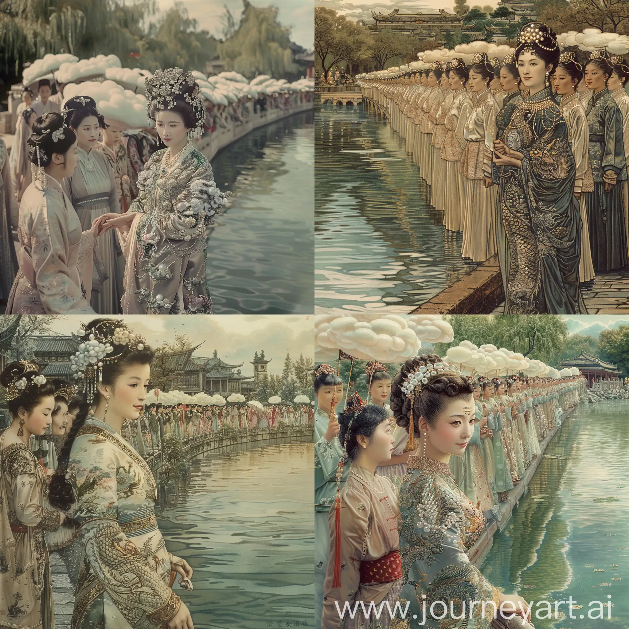 Empress-Dowager-Cixi-Strolling-in-Imperial-Garden-Qing-Dynasty-Splendor