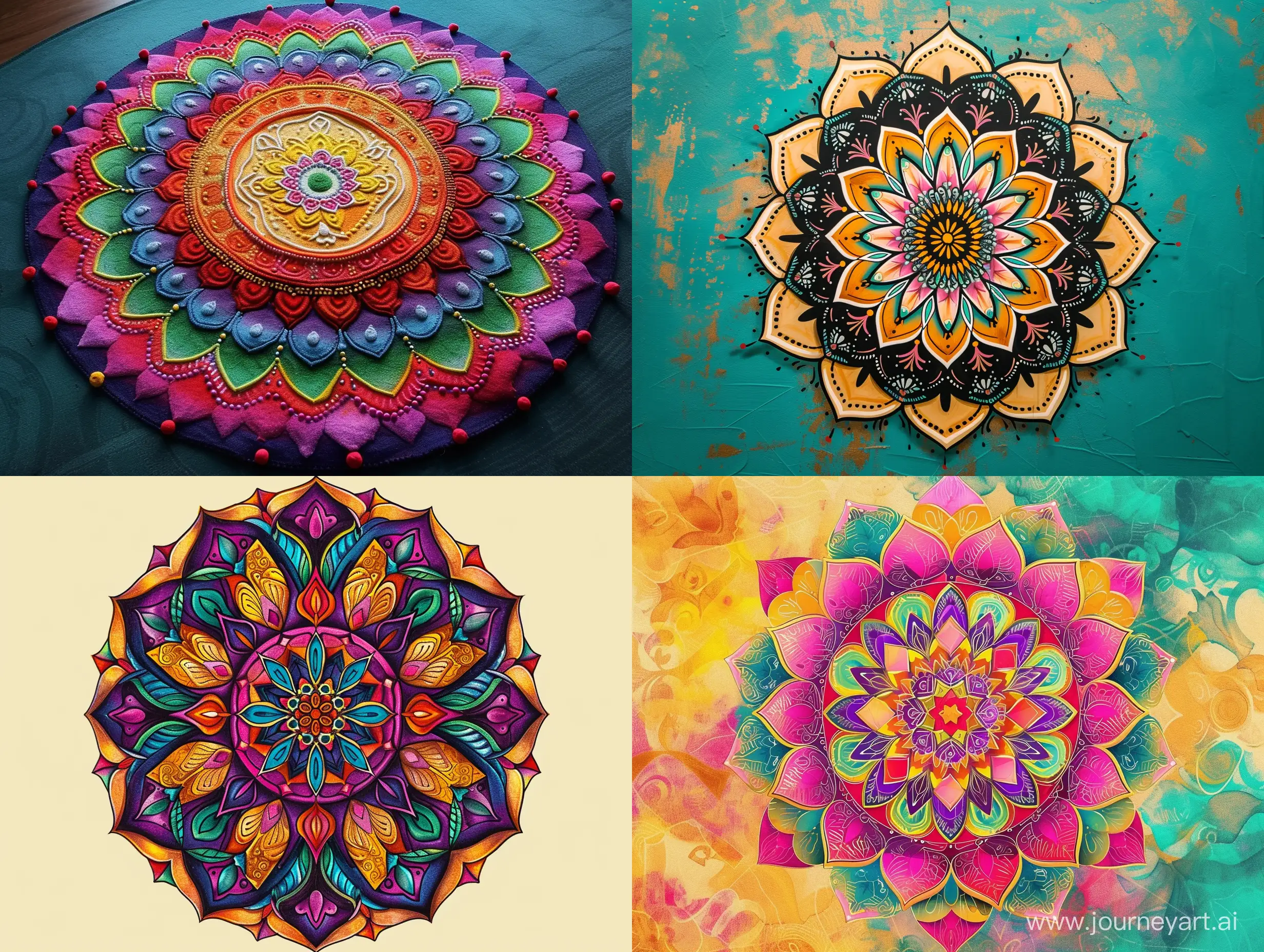 Harmonious-Mandala-Art-in-Beautiful-Tones