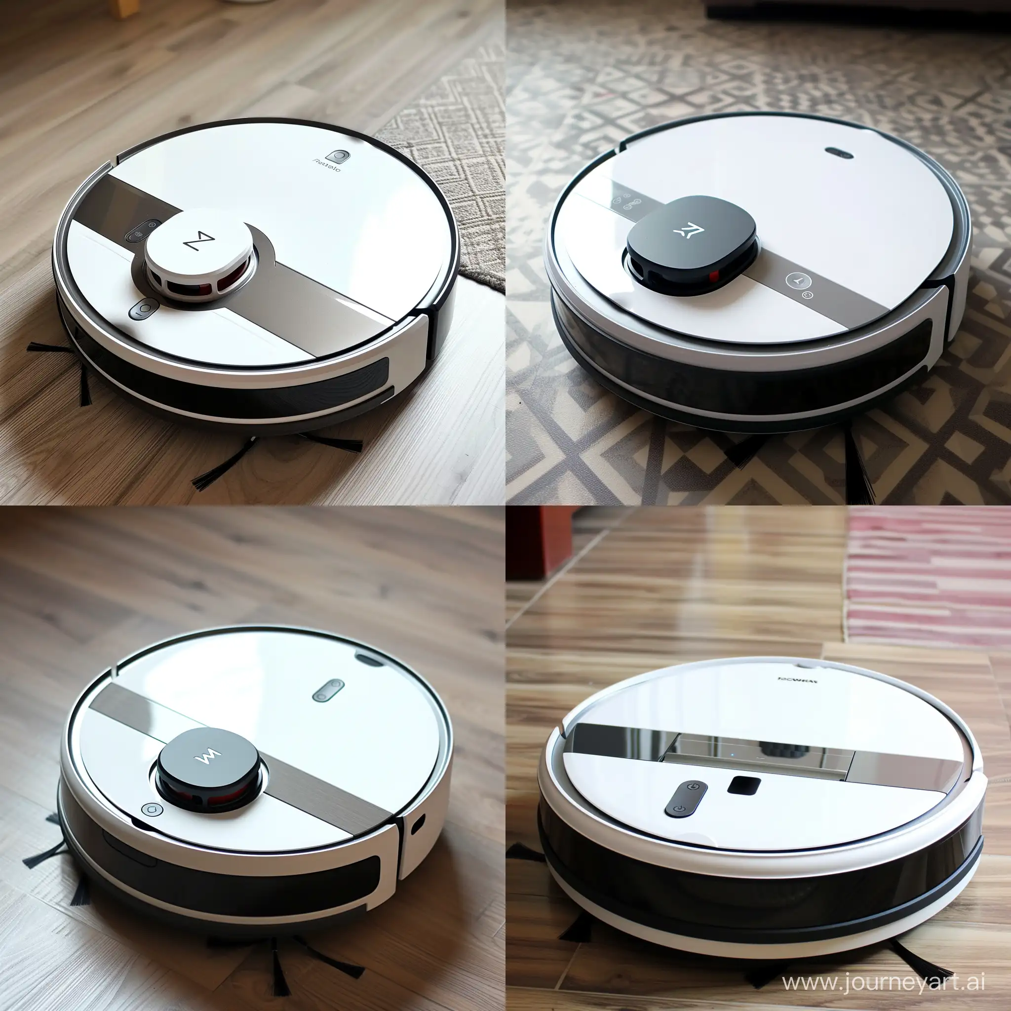 Automated-Cleaning-Robot-Vacuum-Sucks-Numbers-in-a-Symmetrical-Frame