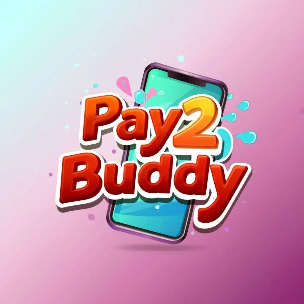 LOGO-Design-For-Pay2Buddy-Dynamic-3D-Mobile-Logo-with-Bold-Typography-for-Animals-Pets-Industry