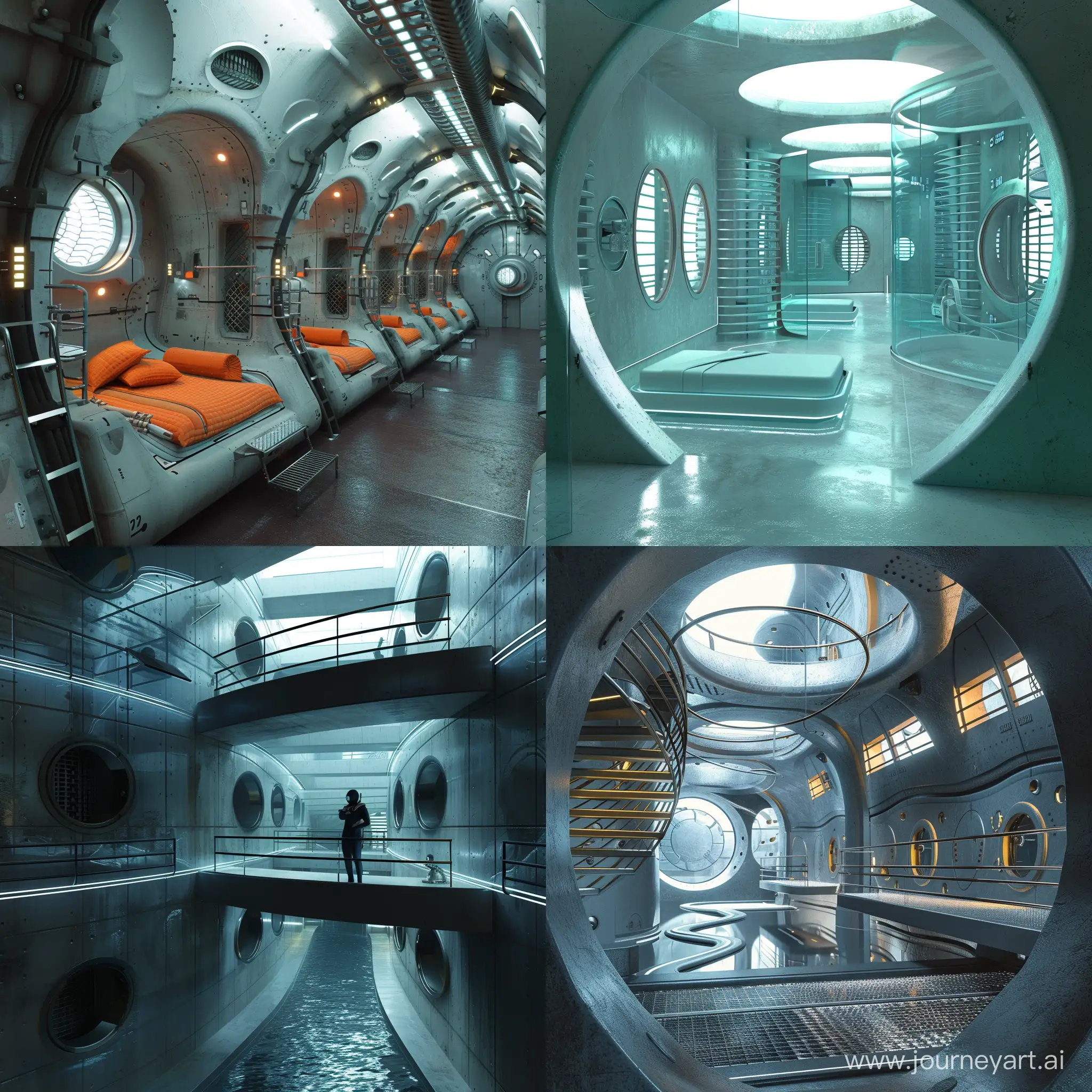 HighTech-Futuristic-Divers-Prison-in-Octane-Render