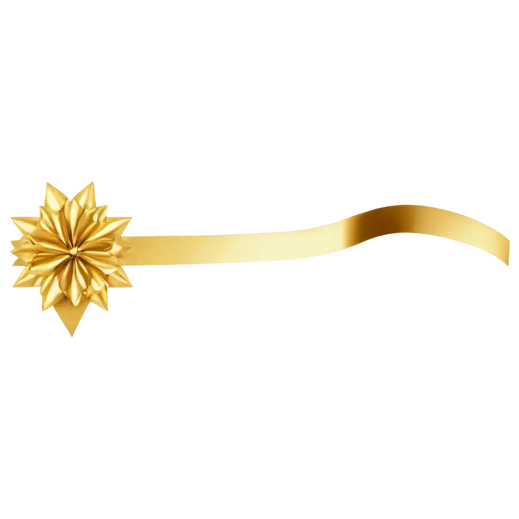 gold ribbon