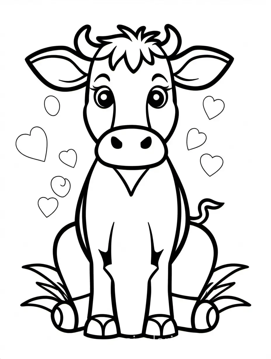 Adorable-Baby-Cow-Coloring-Page-Simple-Line-Art-for-Kids