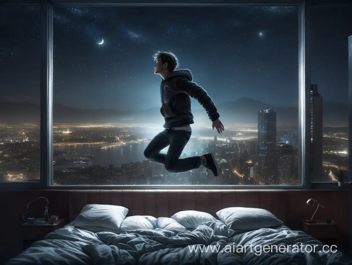 Energetic-Night-Leap-Young-Man-Soars-Above-City-Lights