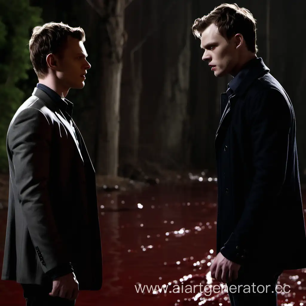 Klaus-Mikaelson-and-Harry-Osborn-in-a-Dark-and-Mysterious-Blood-Ritual