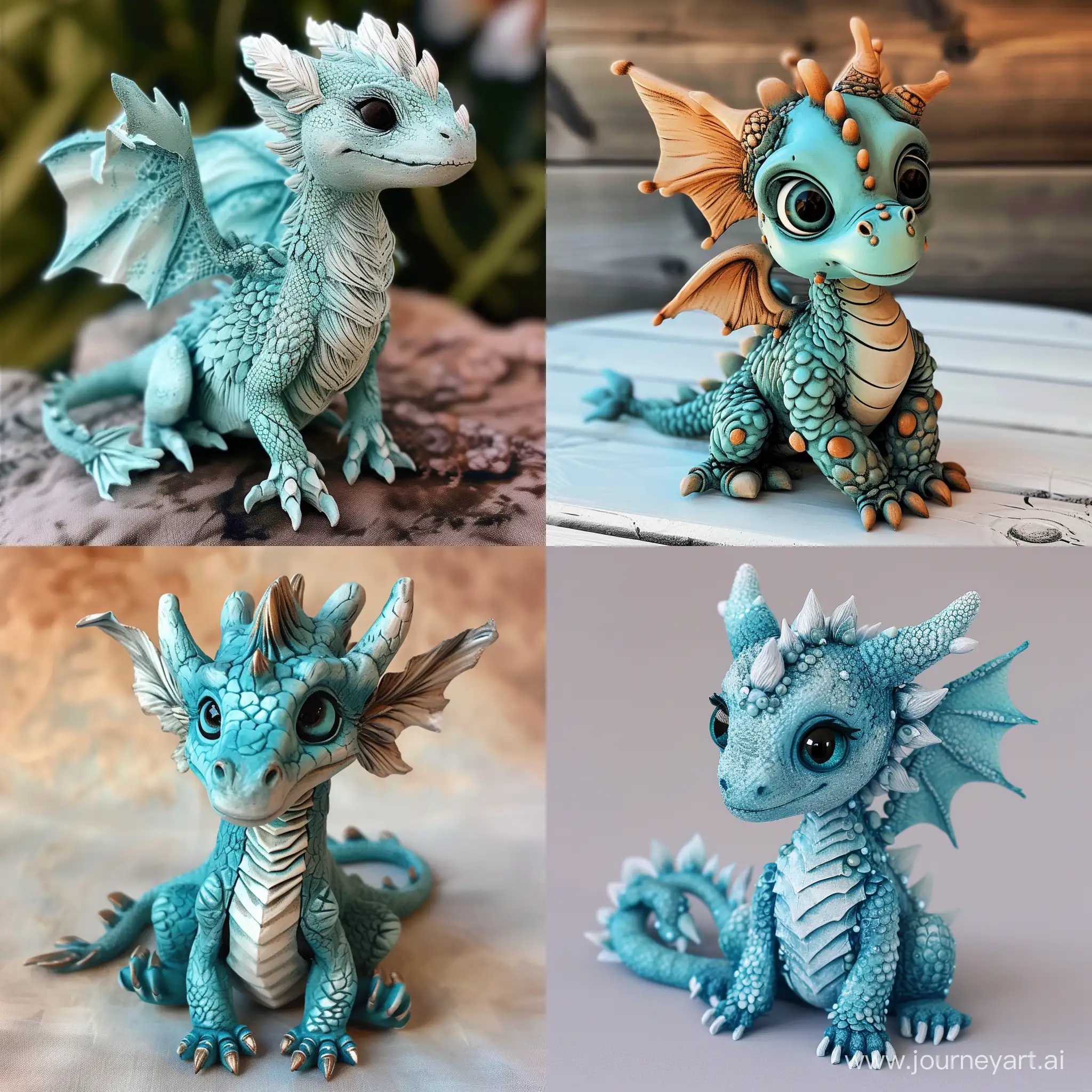 Adorable-Turquoise-Dragon-Art-Mythical-Creature-in-Vibrant-Colors