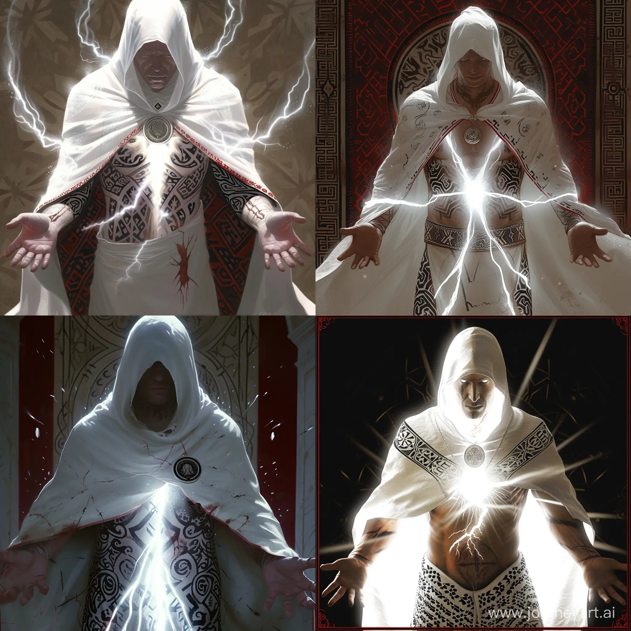 Ascetic-MiracleWorker-Summoning-Divine-Light
