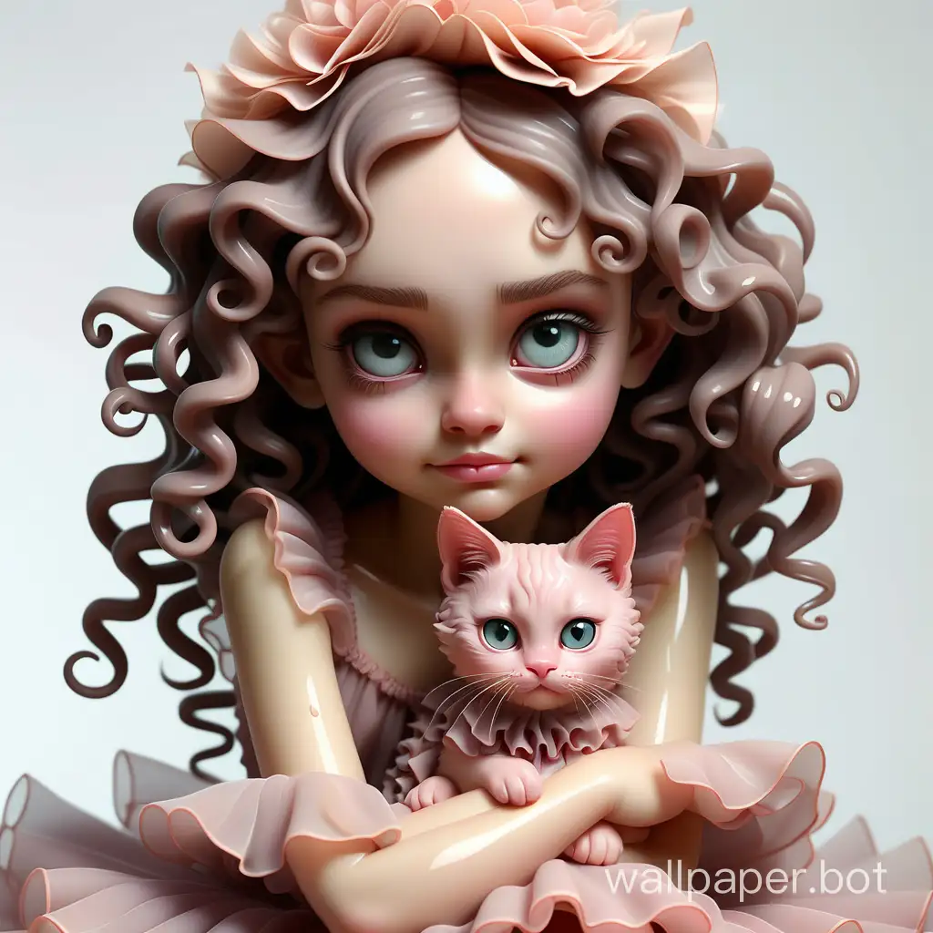 Enchanting-Fairy-Portrait-Radiant-Girl-with-Kitten-in-Mark-Ryden-Style