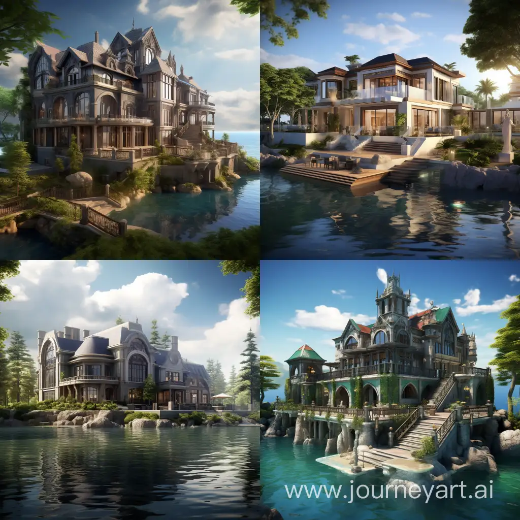 Luxurious-2Story-Lakeside-Mansion-in-Atlantis-Architecture