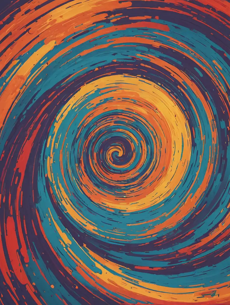 Dynamic Circular Swirl Background for Vibrant Visuals