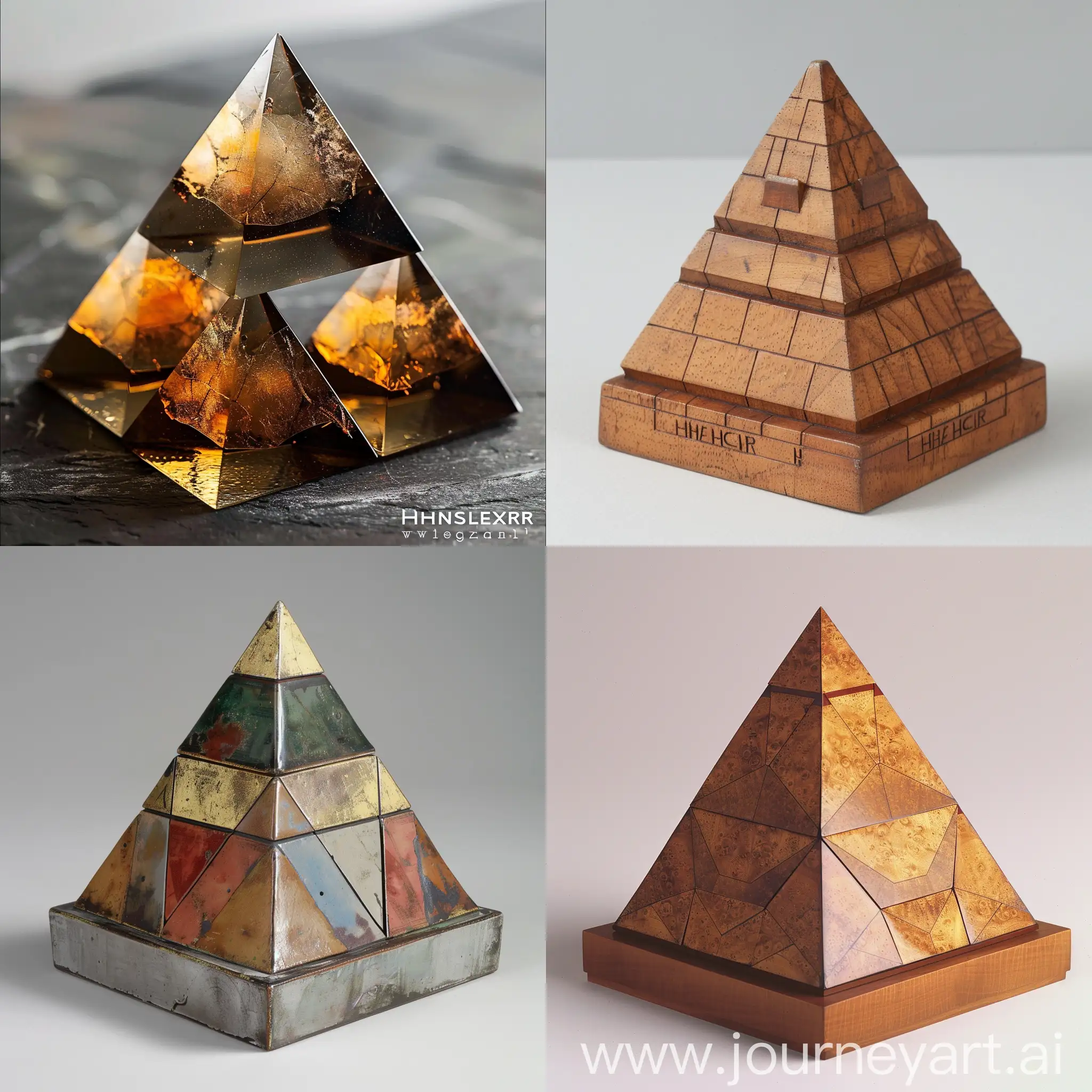 Hans-Lencker-Pyramidal-Object-Sculpture