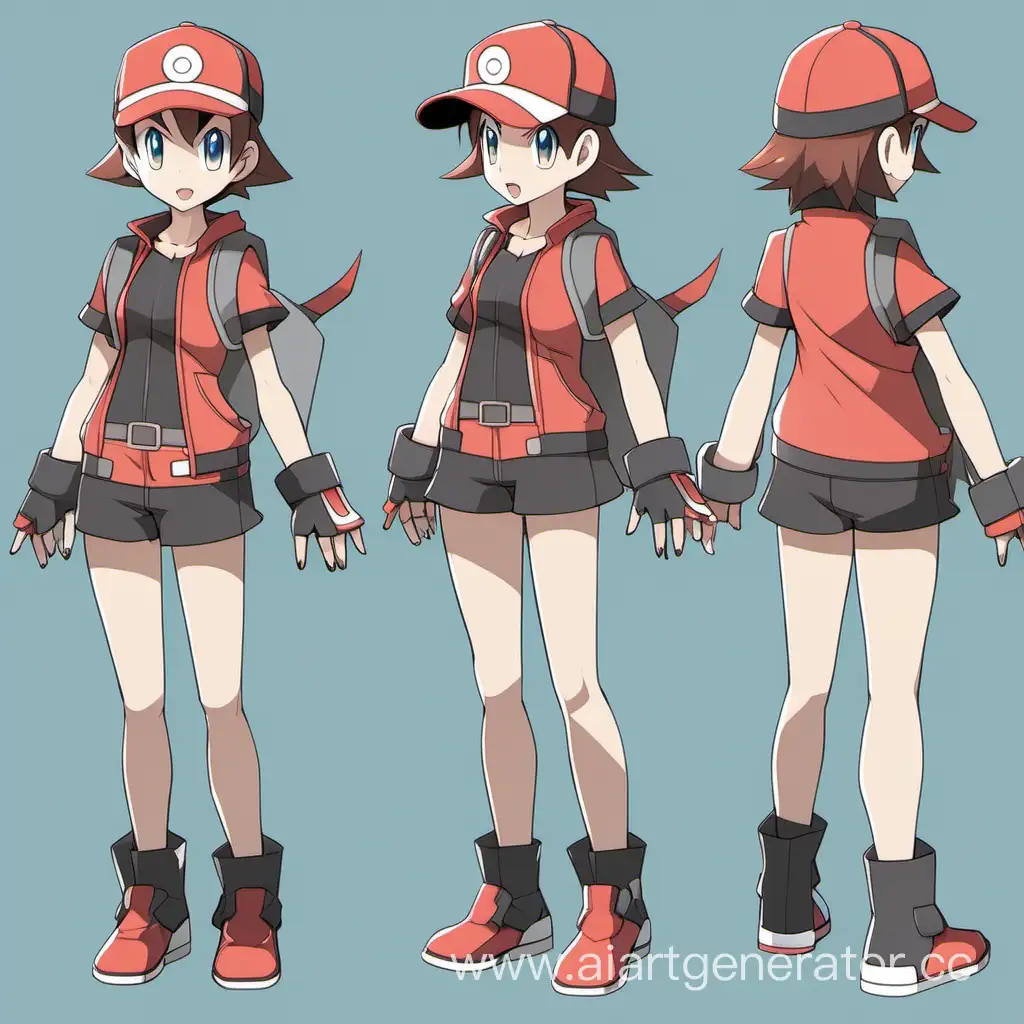 pokemon girl protagonist full body