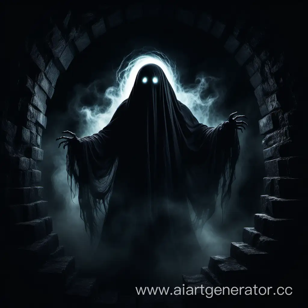 Eerie-Black-Ghost-Emerges-from-Dark-Portal