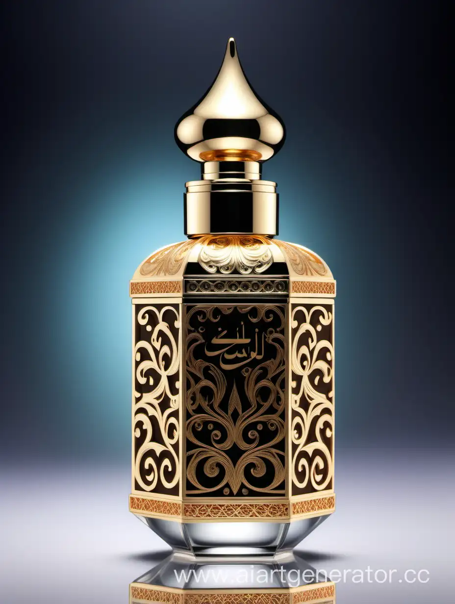 Exquisite-Luxury-Perfume-with-Arabic-Calligraphic-Ornamental-Cap