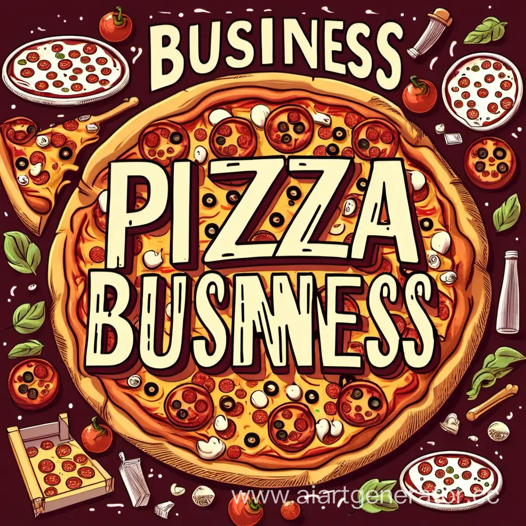Artisanal-Pizza-Making-Business-Busy-Kitchen-Scene-with-Chefs-Crafting-Delicious-Pizzas